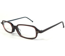 Vintage la Eyeworks Eyeglasses Frames GYRO 297 Blue Purple Rectangular 48-18-140