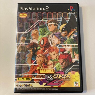 PS2 PlayStation 2 MARVEL VS. CAPCOM2 New Age of Heroes Japanese Tested Genuine