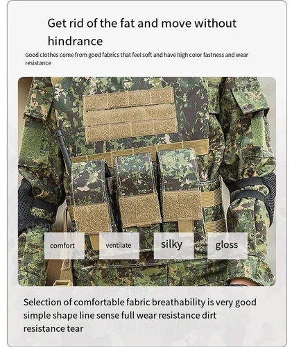 Children's Camouflage Suit Special Forces Summer Camp Military Training Uniform - Picture 7 of 32