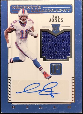 その他 NFL 17 panini ZAY JONES AUTO /10 NFL 17 panini ZAY JONES AUTO /10