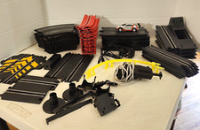 Electric Slot Car Race Track Parts Lot 65 Pcs Works