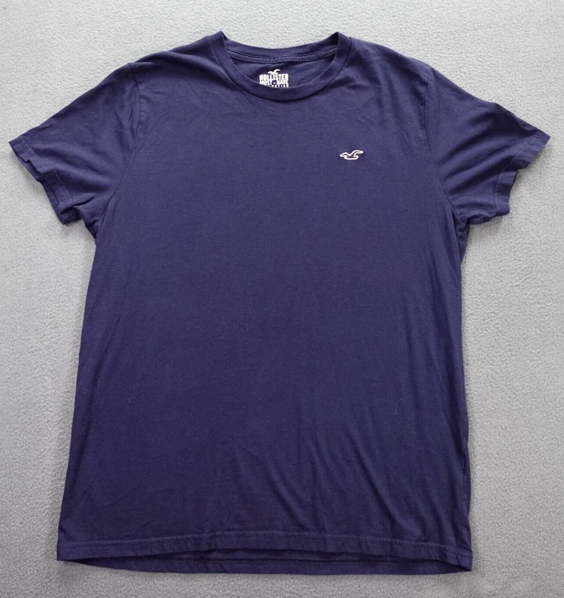 Hollister navy blue shirt outlet