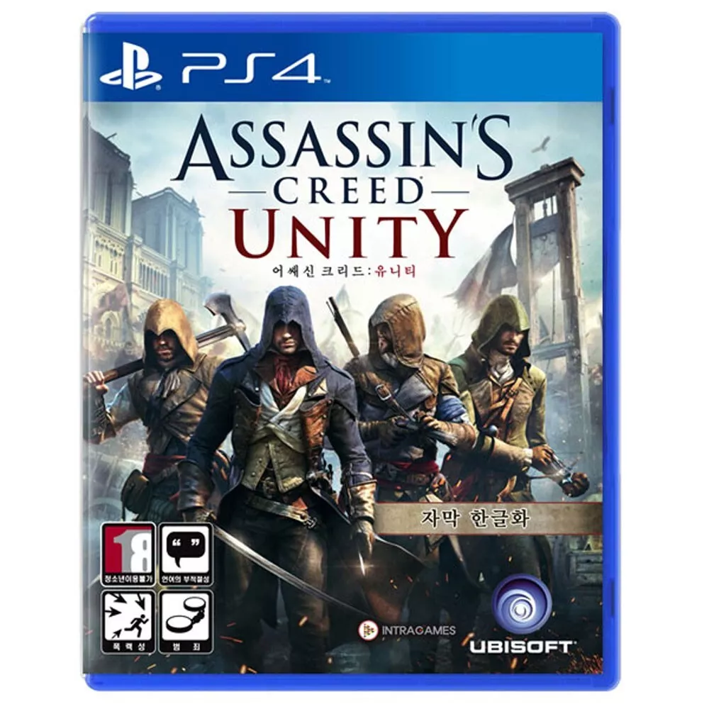 PS4 Assassin's Creed Unity [Korean Version] English + Multi Language