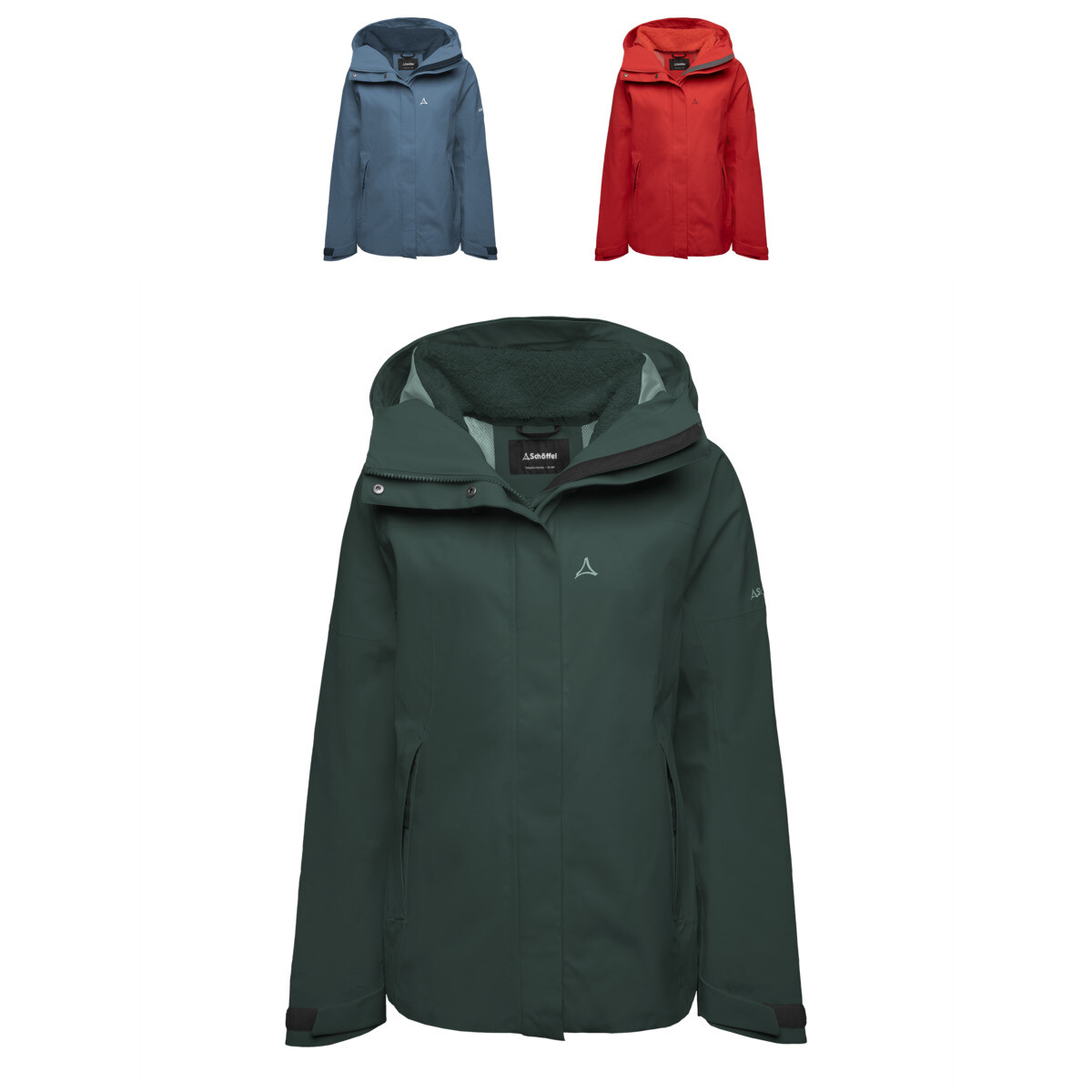 Schöffel Chaqueta Roraima L Funcional Mujer de Invierno Abrigo Parka