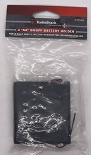 Radio Shack, 4  AA  On/ Off Enclosed Battery Holder, 2700409, NOS