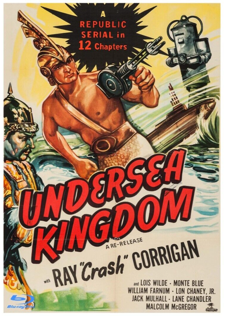 Undersea Kingdom 1936 Blu-Ray 12 Chapter Cliffhanger Serial Starring Lon Chaney