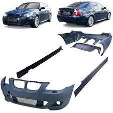 KIT PARAURTI ANTERIORE POSTERIORE MINIGONNE PER BMW E60 03-10 M5 LOOK