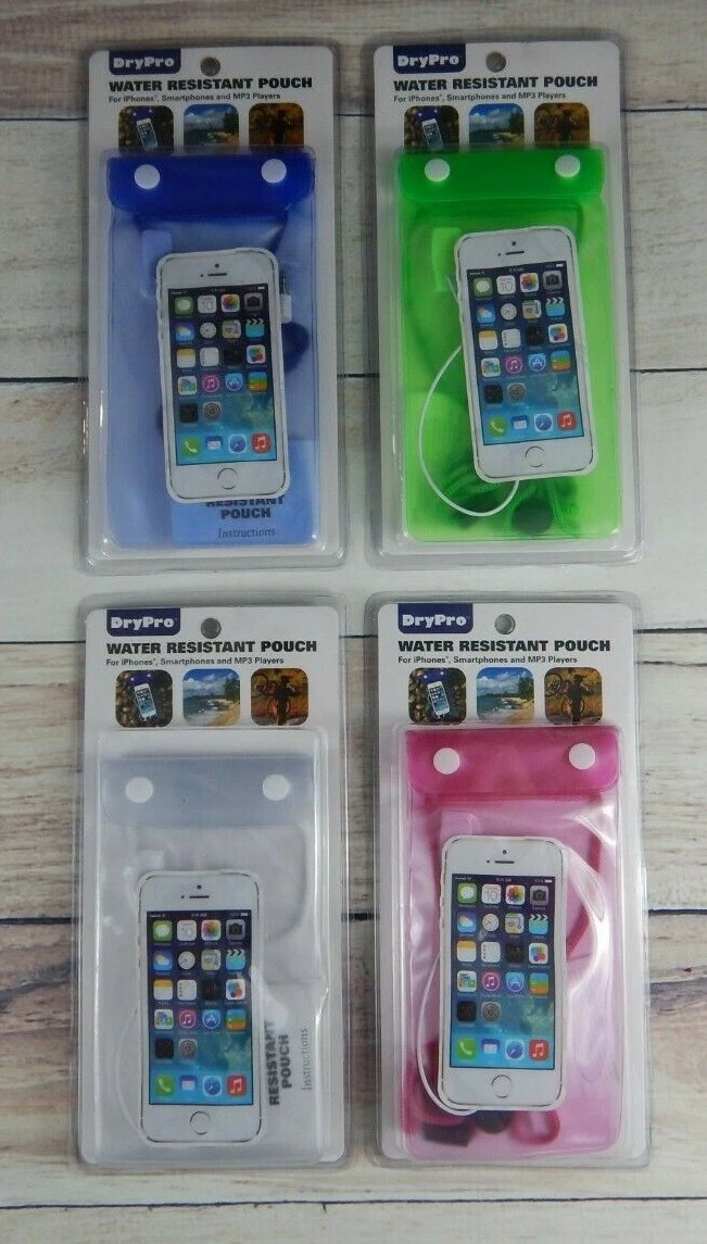 DryPro Water Resistant Bag Pouch For Smart Phones and MP3 Players