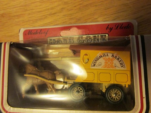 DAYS GONE HORSE GEZOGENER LIEFERWAGEN VAN ""WINDMÜHLE BAKERY"" LLEDO Druckguss MODELL #3 - Bild 14 von 20