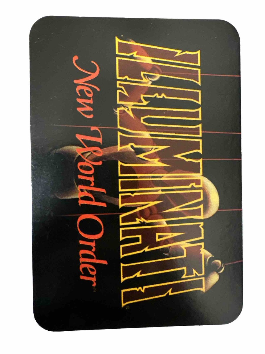 Clipper Chip Illuminati Card Game Steve Jackson 1995 NWO NSA SPY