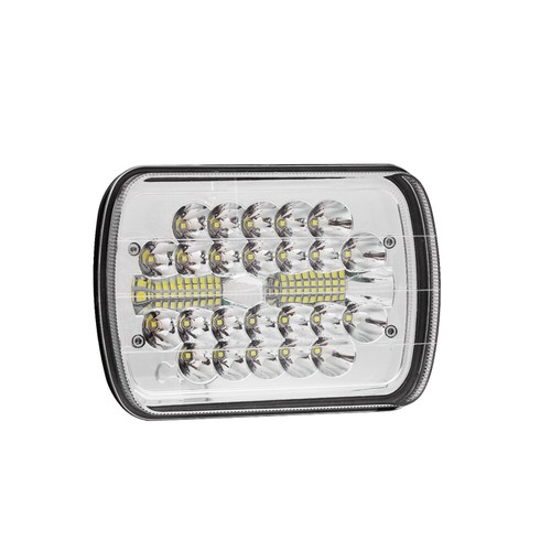 7x6" 5X7" INCH LED Headlight Hi/Low DRL For Jeep Wrangler YJ Cherokee XJ 86-95 - Picture 12 of 12