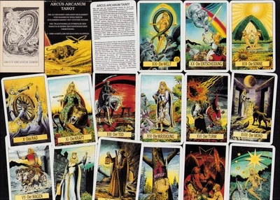 Arcus Arcanum Tarot 22 ARCANI MAX Waschmaschine Hager Deutsch AGMüller 86 a (B15 - Bild 1 von 2
