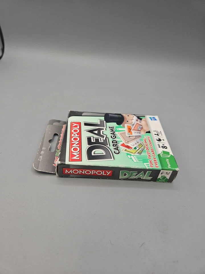 Parker Brothers Hasbro Monopoly Deal Classic Green Package Card Game Complete - Image 2 of 4
