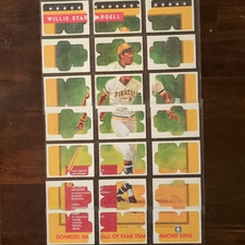 Complete Donruss Hall of Fame Diamond King Puzzles Checklist 12