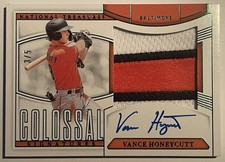 2025 Panini National Treasures Vance Honeycutt Orioles Auto Patch #CMA-VH /5