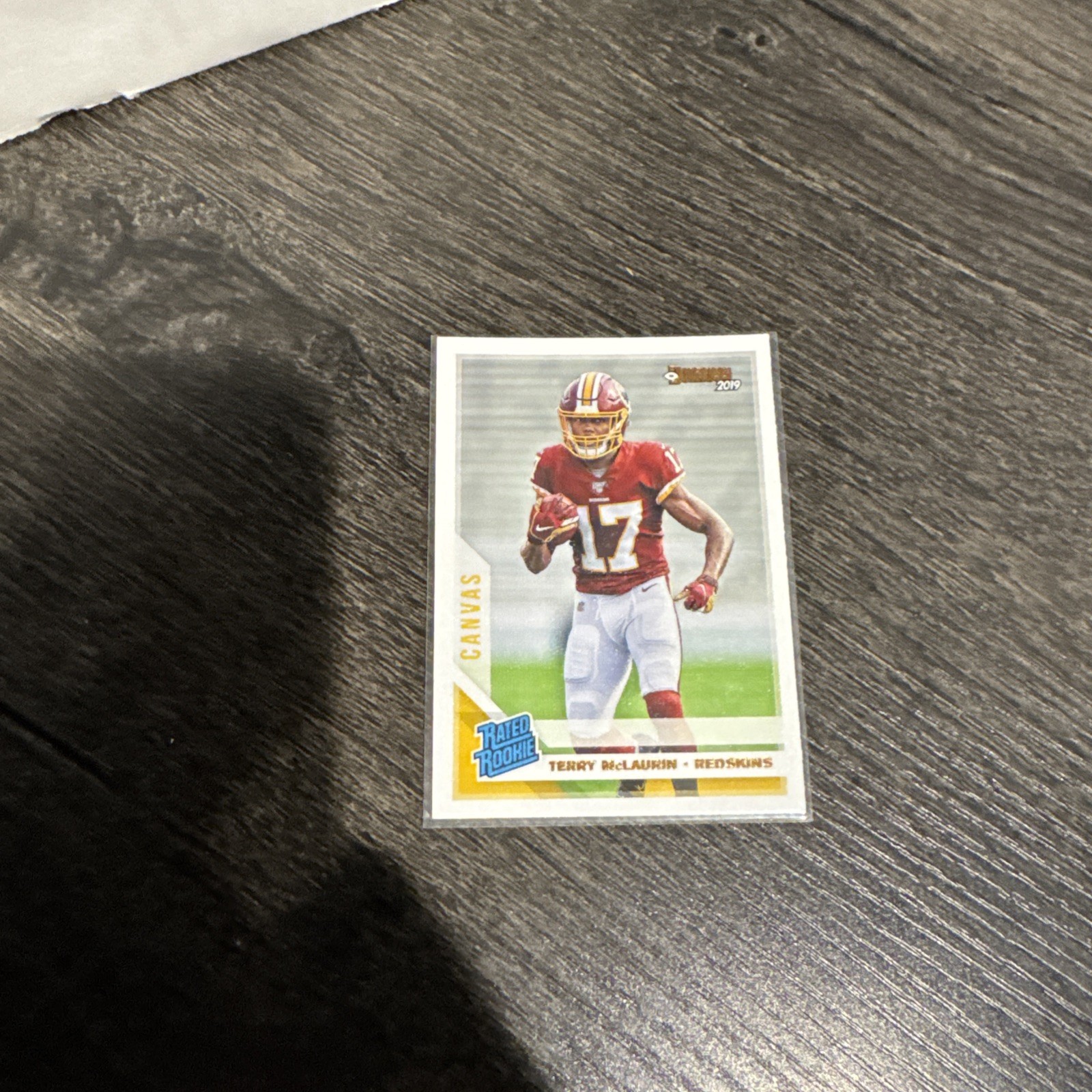 2019 Panini Donruss - Rated Rookie Terry McLaurin #329 Canvas (RC) (B)