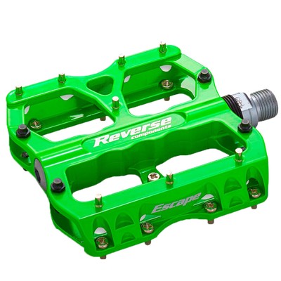 Reverse Escape Pedals, Neon Green NLS