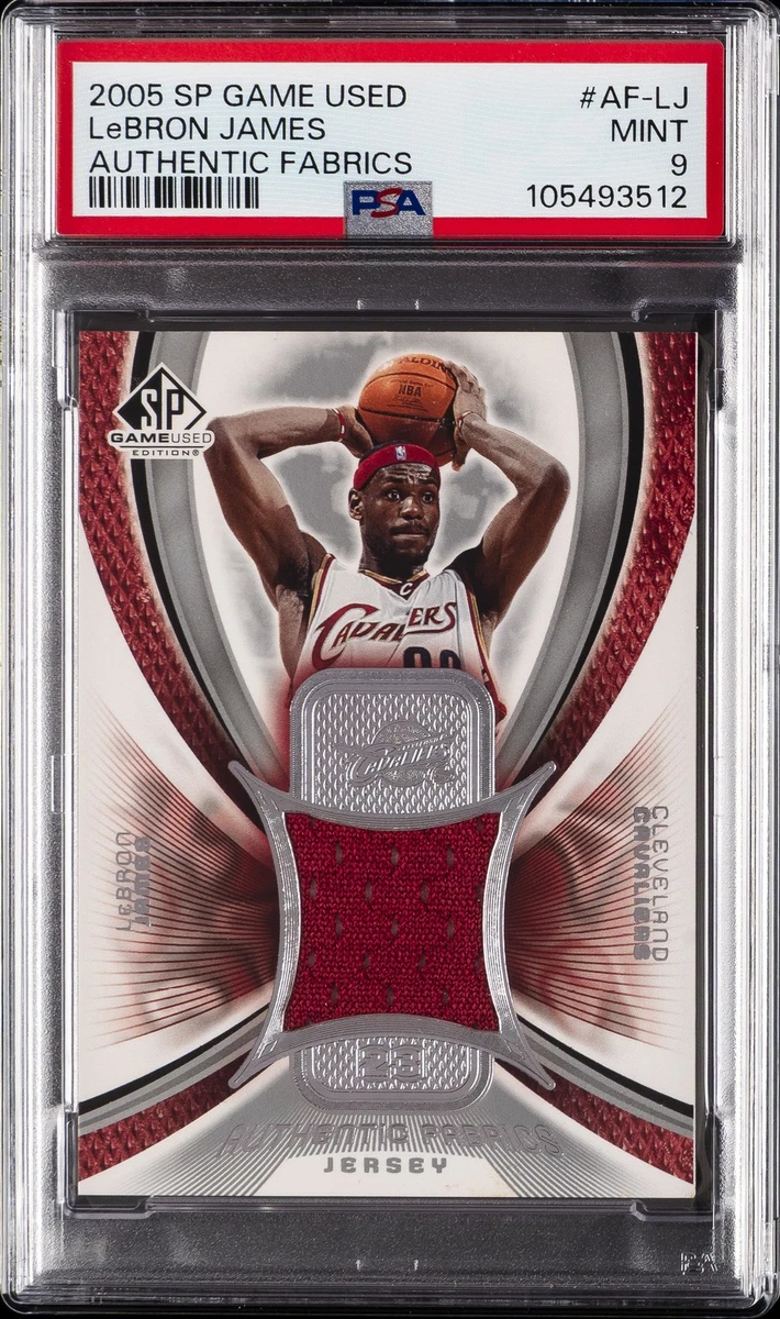 2005-06 SP Game Used Edition - LeBron James #AF-LJ for sale | eBay