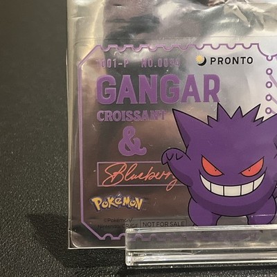 Gengar Pronto Cafe Card Promo 2025 Pokemon Japanese EX+ | eBay