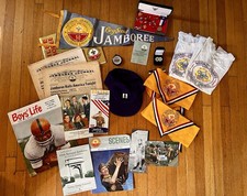 Boy Scout Memorabilia 1960 Jamboree CO Springs Newspaper Pins Clothes Magazine