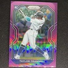 2021 Panini Prizm - Taylor Trammell #29 Purple Prizm (RC)