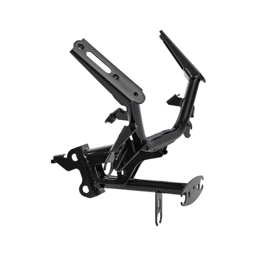 For Upper Fairing Stay Bracket Motorcycle Headlight Mount Iron Black