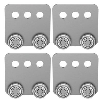 P2950-EG 4 Wheel Trolley Roller Assembly for All 1-5/8'' or Taller Unistrut, S...