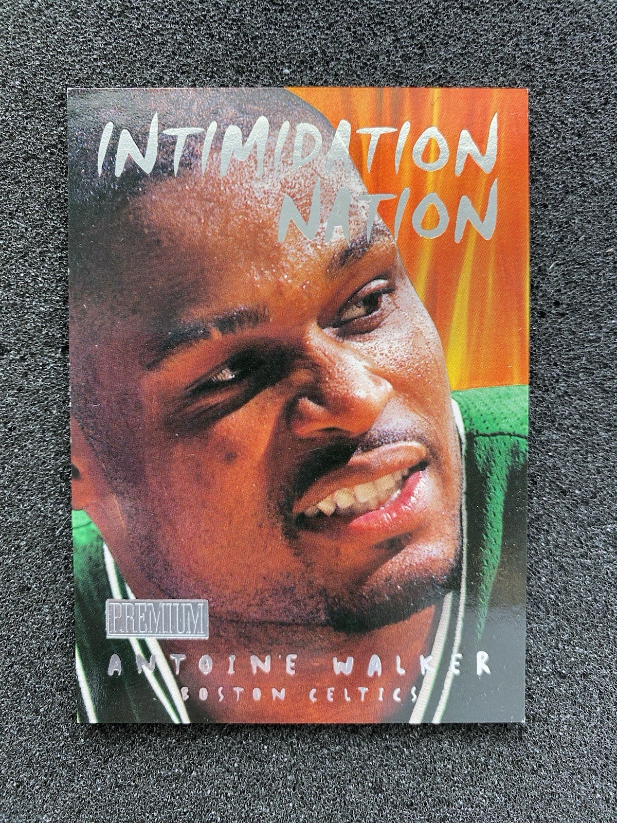1998-99 Skybox Premium Intimidation Nation Antoine Walker SP 7 Of 10