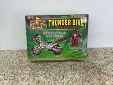 Bandai Mighty Morphin Power Rangers Thunder Bike With Pink Ranger NIB