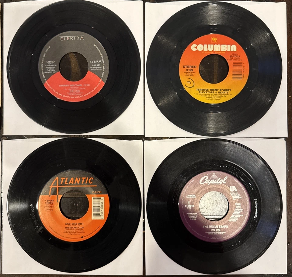 17 Lot VTG 45: Synth-Pop New Wave Soft Alt Pop Rock Ska Punk 80s & 90s Vinyl Set - Изображение 4 из 4