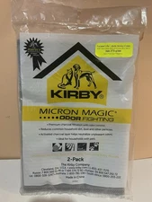 Kirby Micron Magic Charcoal Universal Vacuum Bags 2 Pack-F and Twist Style