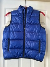 Beautiful Old Navy Royal Blue Puffer Vest Kids Youth Unisex Layer Outerwear Sz M