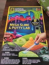 National Geographic Mega Slime Kit Putty Lab - 8 Types of Slime Putty 8