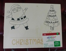 Creatology Christmas Wood Box Craft Kit
