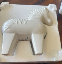 Jonathan Adler for Partylite Ceramic White Zebra Votive Candle Holder P91882