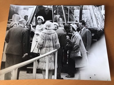 KÖNIGIN JULIANA DER NIEDERLANDE - ORIGINAL PRESSEFOTO 18x24cm
