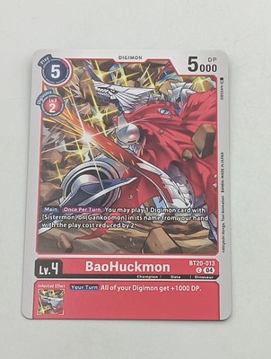 Digimon TCG Einzelkarte BaoHuckmon NM