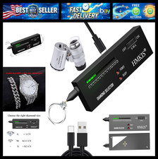 Professional Diamond Tester Pen with 60X Loupe Magnifier - Jewelry Selector Tool