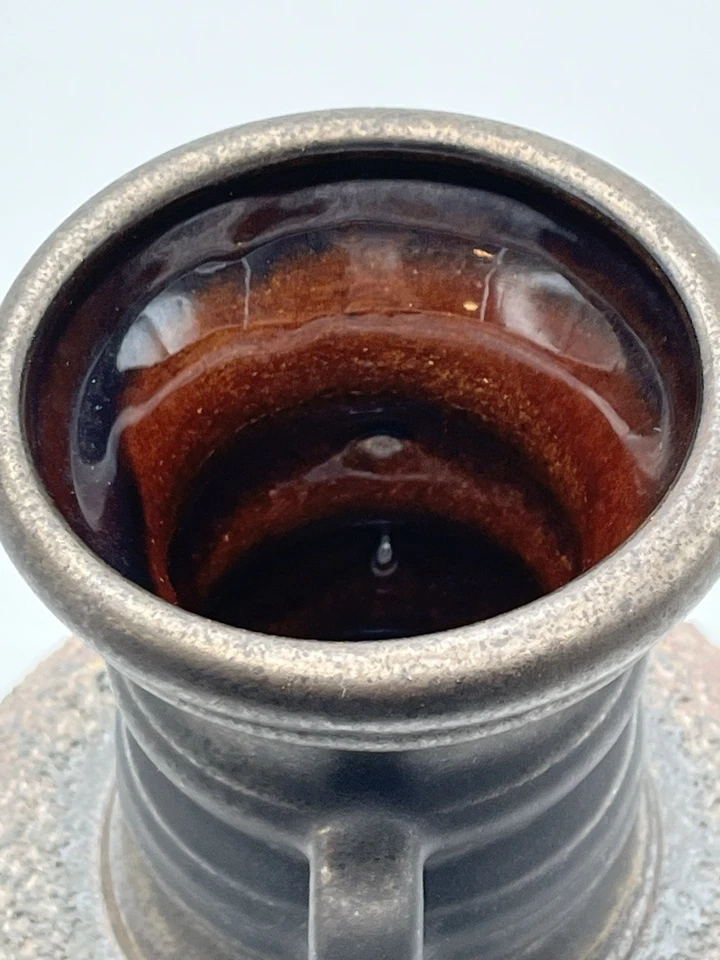 Spooky Vase Fat Lava West Germany Keramik Brutalismus Mid Century Halloween Deko - Bild 4 von 4