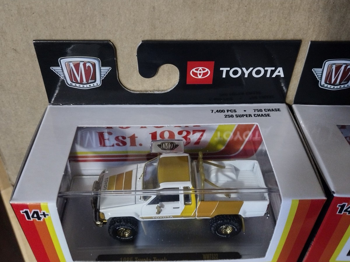 M2 1985 Toyota Truck Gold Chase 750 Pcs + Regular Truck | eBay