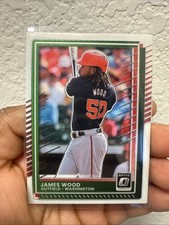 James Wood 2025 Panini Donruss Optic #41 Nationals