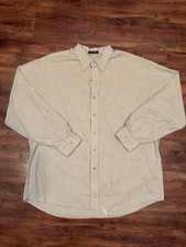 Vintage Burberrys Shirt XL Colorful Button Up Long Sleeve Made In USA Mens