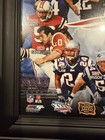 New England Patriots "All Time Greats" 11x14 Framed Photo Plaque Tom Brady WOW! — photo 2