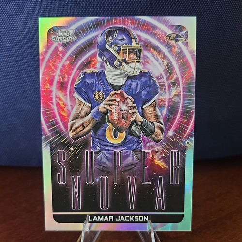 2025 Topps Cosmic Chrome Lamar Jackson Base (RAW)