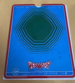 Original VECTREX Game Overlays Lot Of 9: Star Trek, Blitz, Scramble Etc.