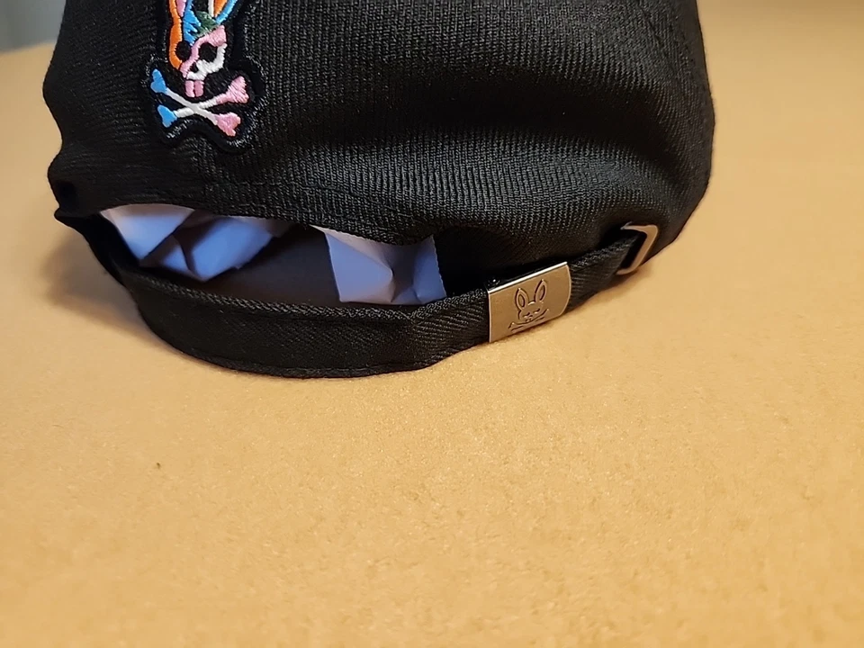 Daddy Yankee X Psycho Bunny Adjustable STRAPBACK hat cap rare NWOT big logo - Image 4 of 4