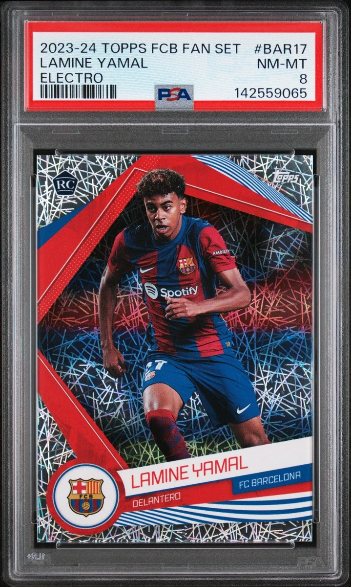 2023-24 Topps FC Barcelona Fan Set - Lamine Yamal #BAR-17 for sale
