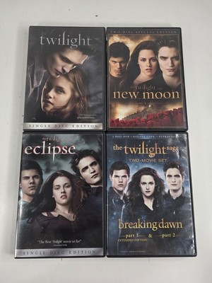  The Twilight Saga Collection 5- Movie Set GUC TESTED!