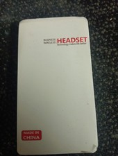 Bluetooth Headset V5.1, Wireless Headset with Battery Display Charging Case NIB