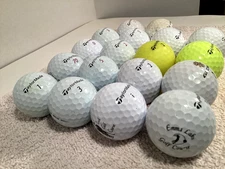 TaylorMade Golf Balls Lot of 18, TP5, Soft Response,Tour Response & More